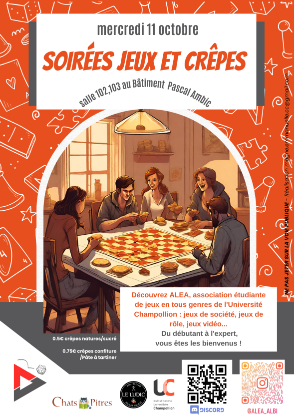 Affiche Crêpes 2023