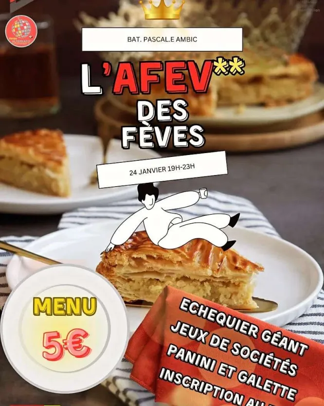 Affiche Galette des Rois
