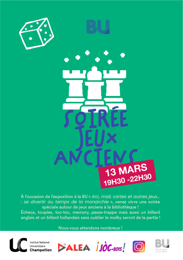 Affiche jeux anciens